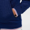NIKE Frankreich Academy Pro Dri-FIT Einlaufjacke Kinder 492 - blue void/lt madder root S (128-137 cm)