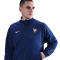 NIKE Frankreich Academy Pro Dri-FIT Einlaufjacke Herren 492 - blue void/lt madder root L