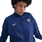 NIKE Frankreich Strike Dri-FIT Einlaufjacke Damen 492 - blue void/lt madder root XS
