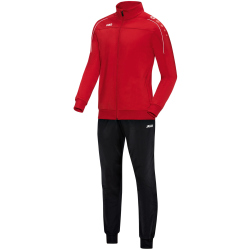 JAKO Classico Trainingsanzug Polyester 01 - rot 140