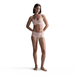 NIKE Leak Protection: Perioden Boyshorts Damen 207 - particle beige/white S