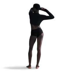 NIKE Leak Protection: Perioden Boyshorts Damen 010 - black/cool grey S