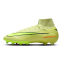 NIKE Mercurial Superfly 10 Elite AG-Pro Fußballschuhe Herren 300 - limelight/volt-hyper crimson 40.5