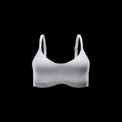 NIKE Alate Minimalist Low Support Padded Sport-BH Damen 100 - white/cool grey XS A-C