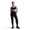 NIKE Alate Minimalist Low Support Padded Sport-BH Damen 010 - black/cool grey XL C-E