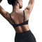 NIKE Alate Minimalist Low Support Padded Sport-BH Damen 010 - black/cool grey XL C-E