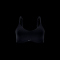 NIKE Alate Minimalist Low Support Padded Sport-BH Damen 010 - black/cool grey XL C-E