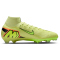 NIKE Mercurial Superfly 10 Elite FG Fußballschuhe 302 - limelight/volt-hyper crimson 40