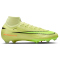 NIKE Mercurial Superfly 10 Elite FG Fußballschuhe 302 - limelight/volt-hyper crimson 40