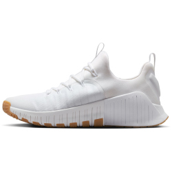 NIKE Free Metcon 6 Fitnessschuhe Herren 105 - white/hemp-gum light brown 49.5