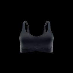 NIKE Alate High Support Padded Sport-BH Damen 010 - black/cool grey L C-E