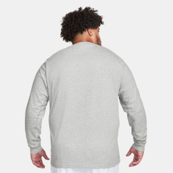NIKE Primary Vielseitiges Dri-FIT Langarmshirt Herren 063 - dk grey heather/htr/smoke grey XL
