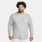 NIKE Primary Vielseitiges Dri-FIT Langarmshirt Herren 063 - dk grey heather/htr/smoke grey XL