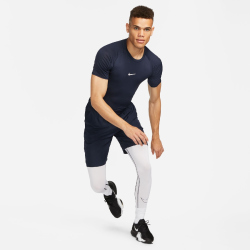 NIKE Pro Dri-FIT Tight kurzarm Fitnessshirt Herren 451 - obsidian/white XXL