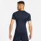 NIKE Pro Dri-FIT Tight kurzarm Fitnessshirt Herren 451 - obsidian/white XXL