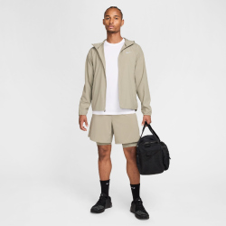 NIKE Form Vielseitige Dri-FIT Kapuzen-Trainingsjacke Herren 320 - light army/reflective silv S