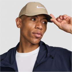 NIKE Club Dri-FIT Swoosh Cap 247 - khaki/white L/XL