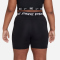 NIKE Pro Dri-FIT Shorts Mädchen 010 - black/white M+ (137-146 cm)
