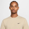 NIKE UV Hyverse Dri-FIT kurzarm Fitnessshirt Herren 251 - desert khaki/black XL