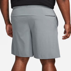 NIKE Dri-FIT Unlimited 9" Unlined Laufshorts Herren 084 - smoke grey/black/smoke grey S
