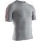 X-BIONIC Effektor G2 Laufshirt Herren dolomite grey/sunset orange S