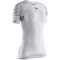 X-BIONIC Invent Light kurzarm Rundhals-Funktionsshirt Damen arctic white/dolomite grey XL