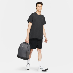 NIKE Brasilia 9.5 Training Rucksack (Medium, 24L) 068 - iron grey/black/white
