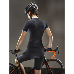 X-BIONIC Invent 4.0 Fahrradhose Damen opal black/arctic white S