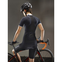 X-BIONIC Invent 4.0 Fahrradhose Damen opal black/arctic white XL