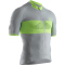 X-BIONIC Invent 4.0 Race kurzarm Fahrradtrikot Herren dolomite grey/phyton yellow S