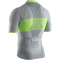 X-BIONIC Invent 4.0 Race kurzarm Fahrradtrikot Herren dolomite grey/phyton yellow S