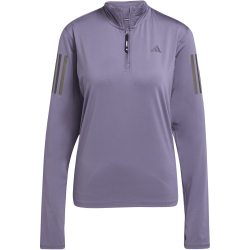 adidas Own The Run 1/2-Zip Lauf-Sweatshirt Damen
