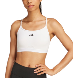 adidas Aeroreact 3-Streifen Sport-BH Damen