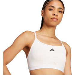 adidas Aeroreact 3-Streifen Sport-BH Damen