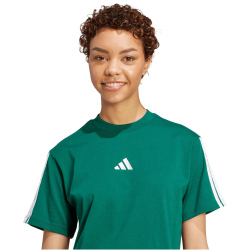 adidas Essentials 3-Streifen Baumwoll T-Shirt Damen