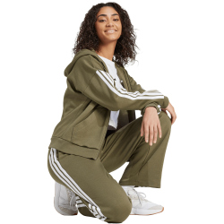adidas Essentials 3-Streifen Open-Hem French Terry Trainingshose Damen