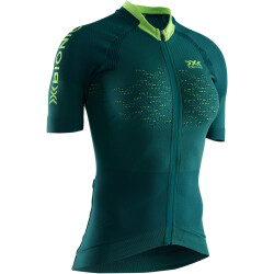 X-BIONIC The Trick G2 kurzarm Fahrradtrikot Damen pine...