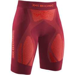 X-BIONIC The Trick G2 Laufshorts Damen dark ruby/kurkuma...