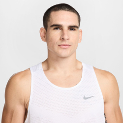 NIKE Stride Dri-FIT ADV Lauf Tanktop Herren 100 - white/reflective silv XXL/T