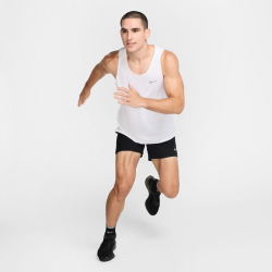 NIKE Stride Dri-FIT ADV Lauf Tanktop Herren 100 - white/reflective silv XXL/T