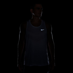 NIKE Stride Dri-FIT ADV Lauf Tanktop Herren 100 - white/reflective silv XXL/T