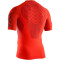 X-BIONIC Twyce G2 kurzarm Laufshirt Herren sunset orange/teal blue XXL