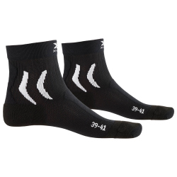 X-SOCKS Pro Fahrradsocken Damen opal black/arctic white 39-40