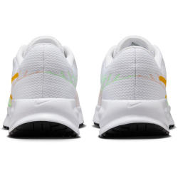 NIKE Run Defy Laufschuhe Herren 101 - white/laser orange-apricot agate 39