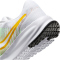 NIKE Run Defy Laufschuhe Herren 101 - white/laser orange-apricot agate 39