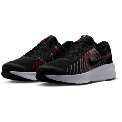 NIKE Run Defy Laufschuhe Herren 001 - black/cool grey-university red-white 40
