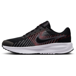 NIKE Run Defy Laufschuhe Herren 001 - black/cool grey-university red-white 40