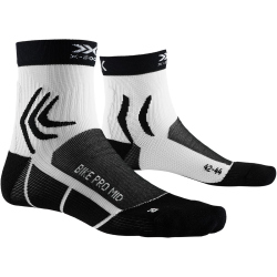 X-SOCKS Biking Pro Mid Fahrradsocken opal black/arctic...
