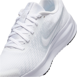 NIKE Run Defy Laufschuhe Damen 103 - white/pure platinum-black 40