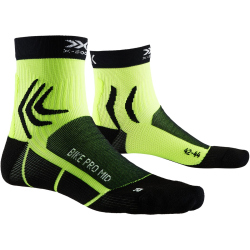 X-SOCKS Biking Pro Mid Fahrradsocken opal black/phyton...
